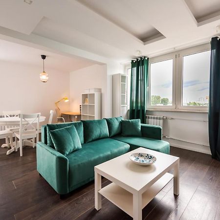 Saska Kepa Green Apartment Varsavia Esterno foto
