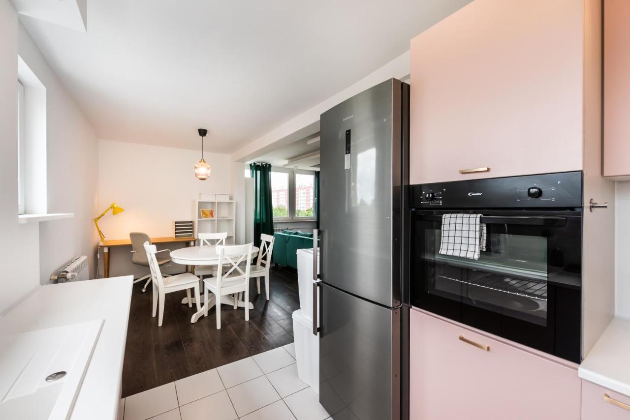 Saska Kepa Green Apartment Varsavia Esterno foto