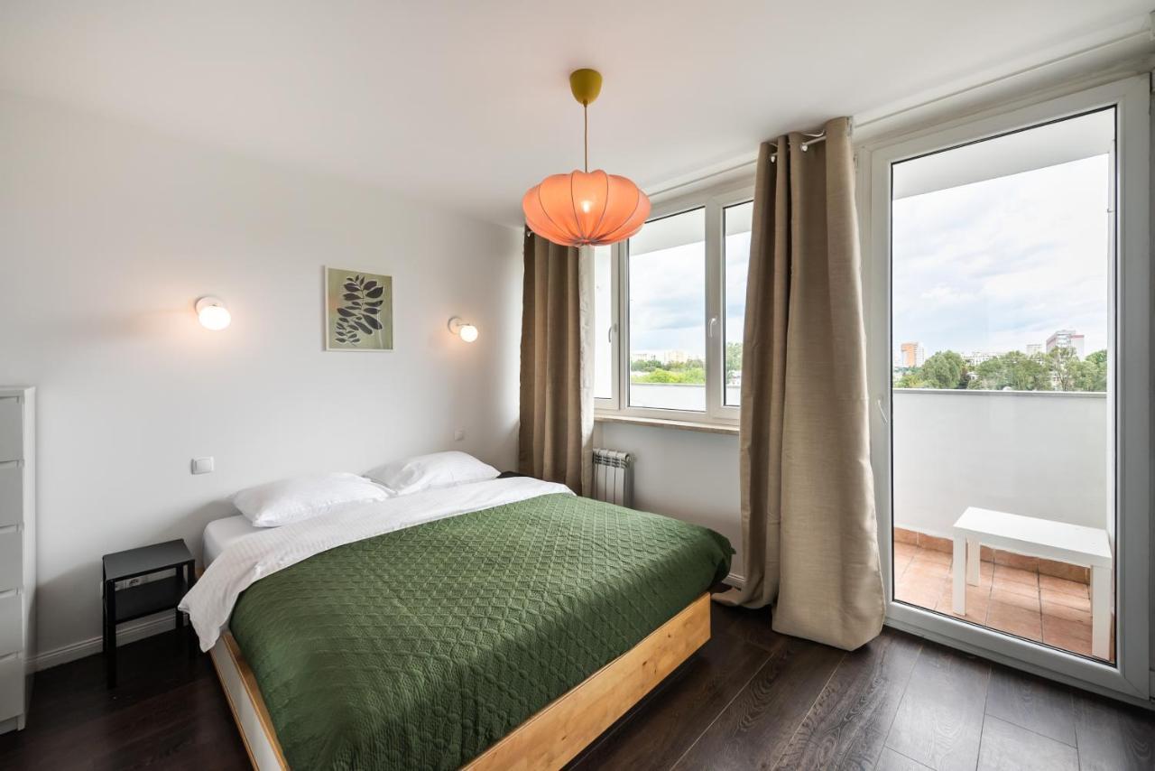 Saska Kepa Green Apartment Varsavia Esterno foto